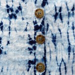 Cotton On Brand Indigo Dyed Shibori Short Skirt