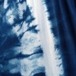 Nasygal Brand Indigo Dyed Shibori Long Dress