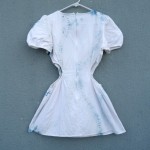 Indigo Dyed Shibori Dress