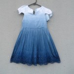 Zara Girls Indigo Dyed Dress