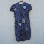 Batik Indigo Dyed Broderie Anglaise Dress