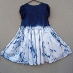 Cotton On Brand Indigo Dyed Shibori Long Dress