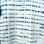 Sportsgirl Brand Indigo Dyed Shibori linen and viscose mix Dress