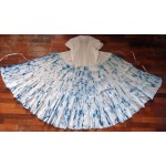 Seed Brand Indigo Dyed Shibori Dress