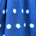 Glassons Brand Indigo Dyed Shibori Backless Dress