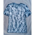 Indigo Dyed Shibori T-Shirt 005