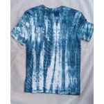 Indigo Dyed Shibori T-Shirt 006