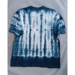 Indigo Dyed Shibori T-Shirt 007