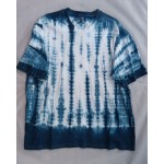 Indigo Dyed Shibori T-Shirt 007