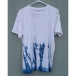 Indigo Dyed Shibori T-Shirt 009