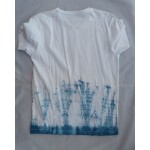 Indigo Dyed Shibori T-Shirt 009