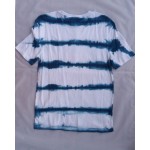 Indigo Dyed Shibori T-Shirt 015