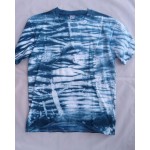 Indigo Dyed Shibori T-Shirt 016