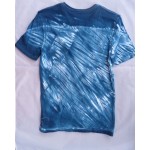 Indigo Dyed Shibori T-Shirt 017