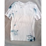 Indigo Dyed Shibori T-Shirt 018