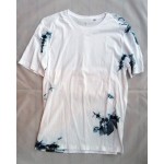 Indigo Dyed Shibori T-Shirt 018