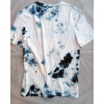 Indigo Dyed Shibori T-Shirt 022