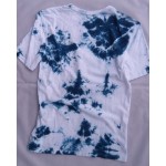 Indigo Dyed Shibori T-Shirt 023