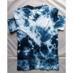 Indigo Dyed Shibori T-Shirt 025