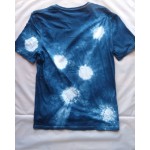 Indigo Dyed Shibori T-Shirt 031