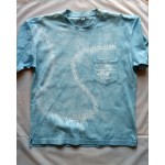 Indigo Dyed Shibori T-Shirt 035