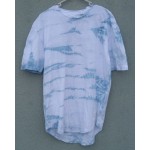 Indigo Dyed Shibori T-Shirt 036