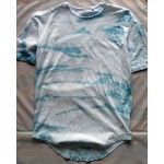 Indigo Dyed Shibori T-Shirt 036