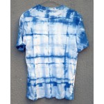 Indigo Dyed Shibori T-Shirt 058