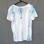 Indigo Dyed Shibori T-Shirt 059