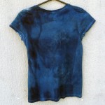 Indigo Dyed Shibori T-Shirt 062