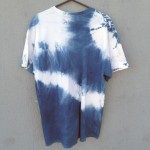 Indigo Dyed Shibori T-Shirt 063