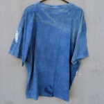 Indigo Dyed Shibori T-Shirt 065