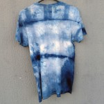 Indigo Dyed Shibori T-Shirt 066