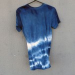 Indigo Dyed Shibori T-Shirt 067