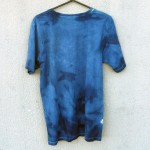 Indigo Dyed Shibori T-Shirt 068