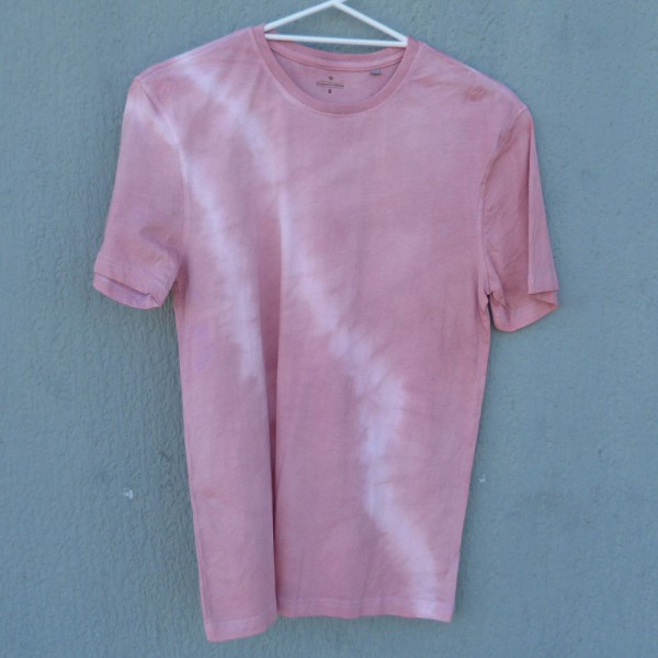 Sappanwood Dyed Shibori T-Shirt 074