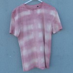 Sappanwood Dyed Shibori T-Shirt 075