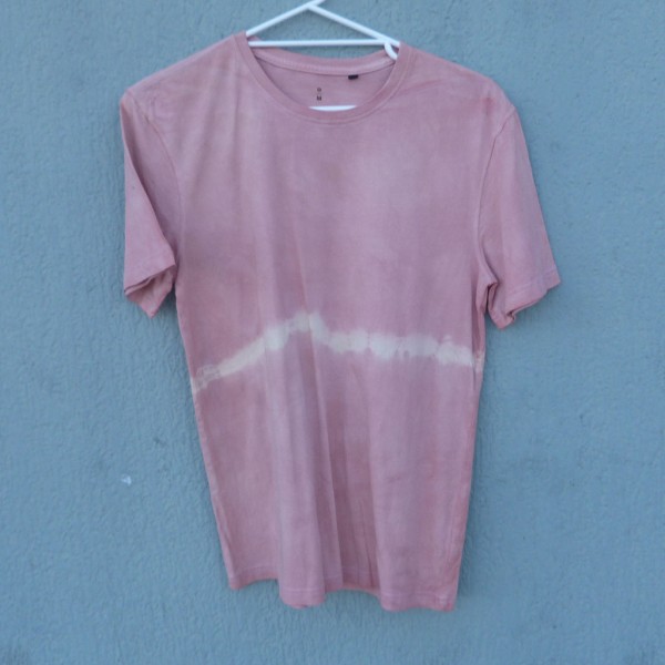 Sappanwood Dyed Shibori T-Shirt 077