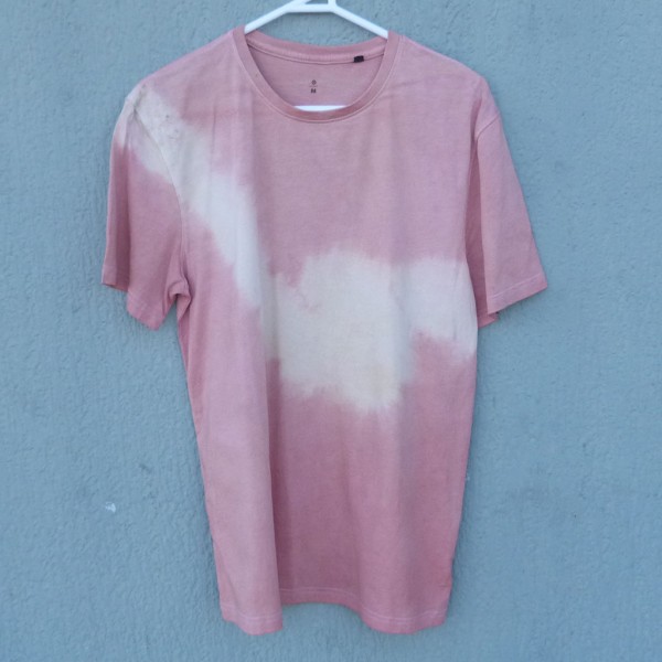 Sappanwood Dyed Shibori T-Shirt 078