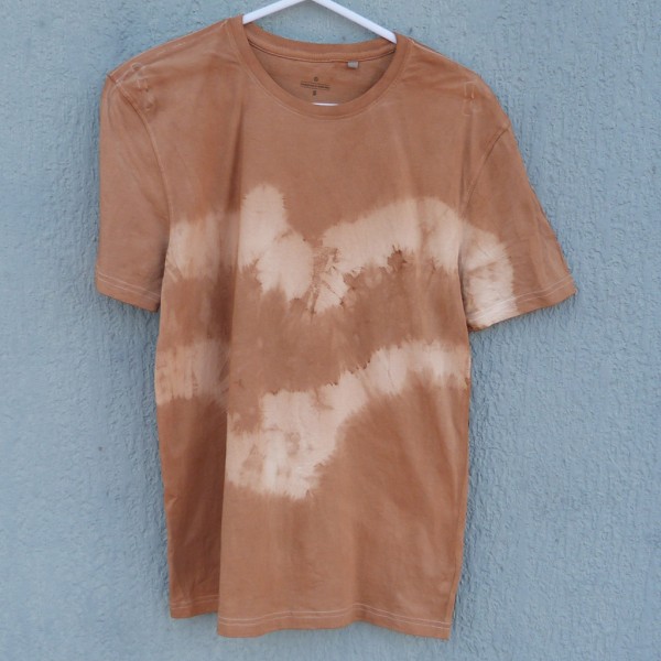 Cutch Dyed Shibori T-Shirt 081