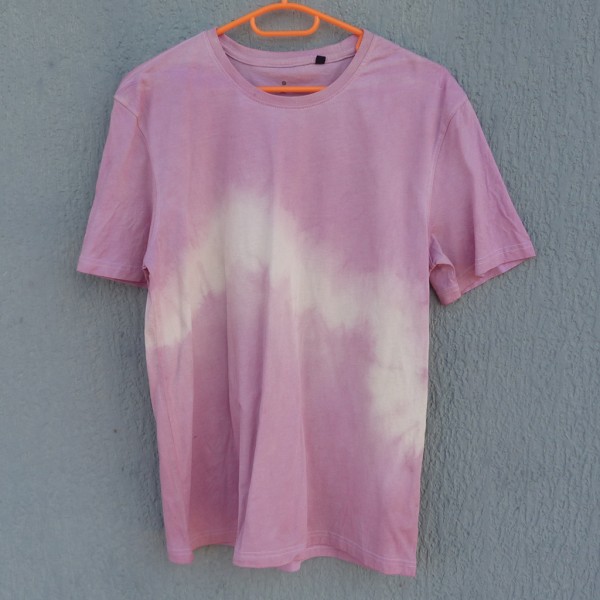 Sappanwood Dyed Shibori T-Shirt 083