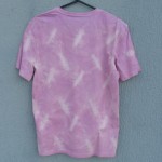 Cochineal Dyed Shibori T-Shirt 084