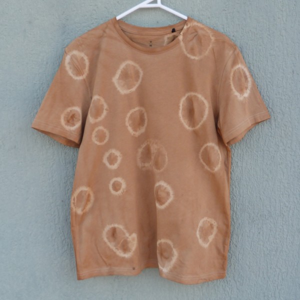 Cutch Dyed Shibori T-Shirt 091