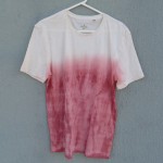 Sappanwood Dyed Shibori T-Shirt 092