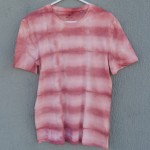 Sappanwood Dyed Shibori T-Shirt 093