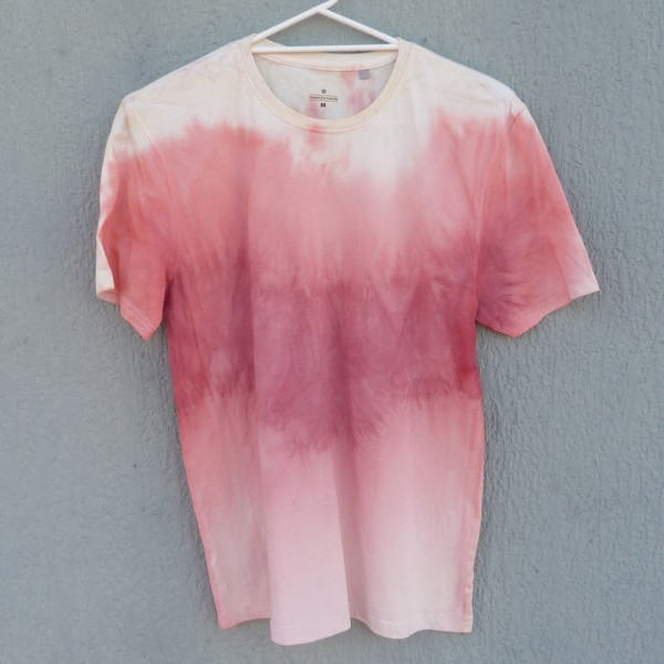 Sappanwood Dyed Shibori T-Shirt 094