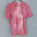 Sappanwood Dyed Shibori T-Shirt 095