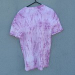 Cochineal Dyed Shibori T-Shirt 097