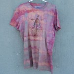 Sapanwood and Indigo Dyed Shibori T-Shirt 126