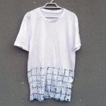 Indigo Dyed Shibori T-Shirt 127